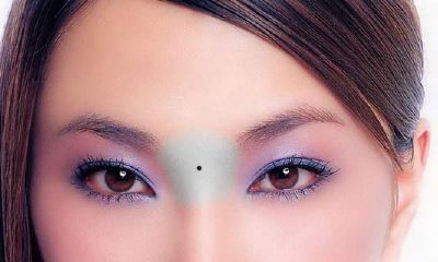 山根中部痣代表什么