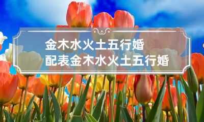 金木水火土五行婚配表 金木水火土五行婚配表大全