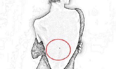 福寿痣，身体一定不能去掉的四处吉痣
