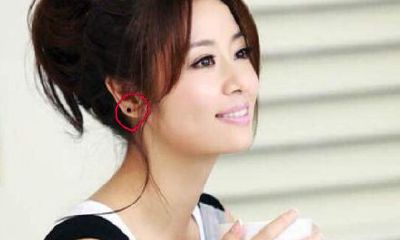 耳朵长痣面相图