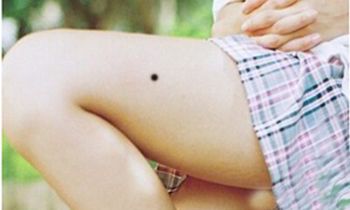 左腿长痣代表什么