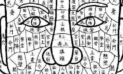 痣的位置：中停