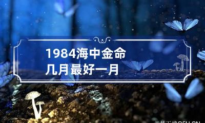 1984海中金命几月最好 一月