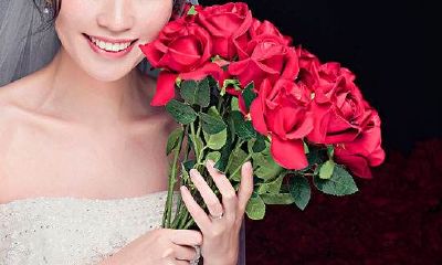 梦见女孩和花束