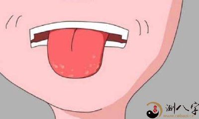 梦见舌头上长花