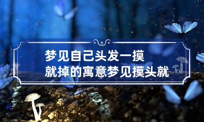 梦见自己头发一摸就掉的寓意 梦见摸头就掉头发是什么征兆
