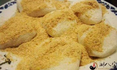 梦到自己吃糯米糍粑