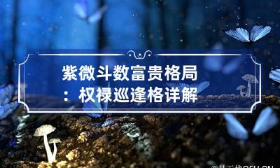 紫微斗数富贵格局：权禄巡逢格详解
