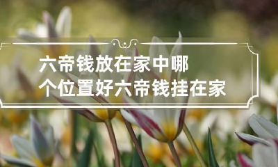 六帝钱放在家中哪个位置好 六帝钱挂在家里哪个位置好