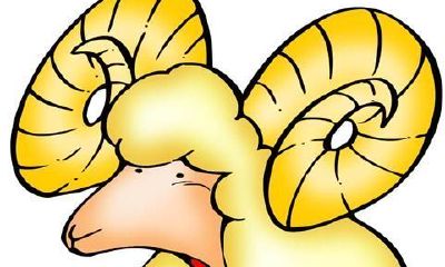 白羊座美甲的设计图案