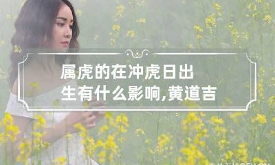 属虎的在冲虎日出生有什么影响,黄道吉日中生肖冲虎是什么意思