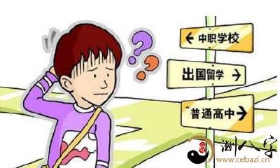 梦到自己和他人初中升高中落选