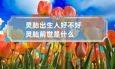 灵胎出生人好不好 灵胎前世是什么