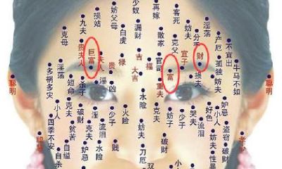 为数不多的几处“巨富痣”，富贵无双