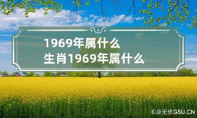 1969年属什么生肖 1969年属什么生肖的命