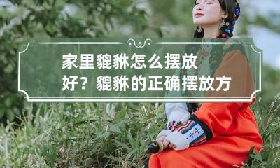 家里貔貅怎么摆放好？貔貅的正确摆放方式！