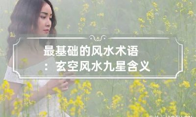 最基础的风水术语：玄空风水九星含义