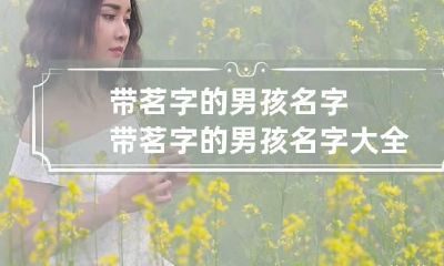 带茗字的男孩名字 带茗字的男孩名字大全霸气