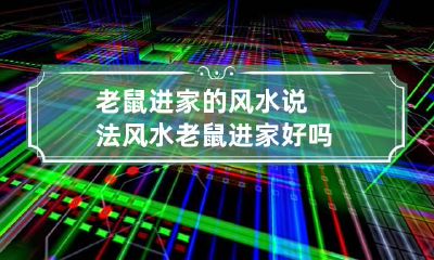 老鼠进家的风水说法 风水老鼠进家好吗