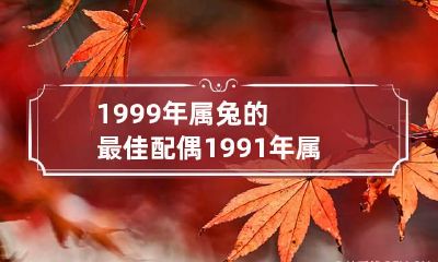 1999年属兔的最佳配偶 1991年属羊女最佳婚配