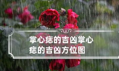 掌心痣的吉凶 掌心痣的吉凶方位图