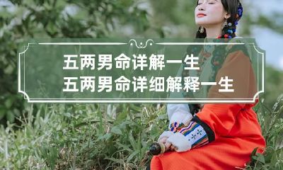 五两男命详解一生 五两男命详细解释一生