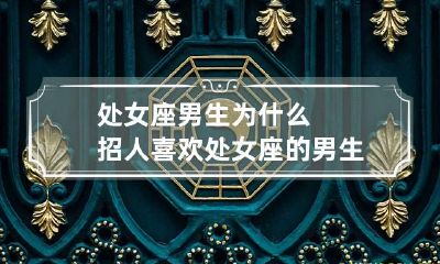 处女座男生为什么招人喜欢 处女座的男生喜欢你