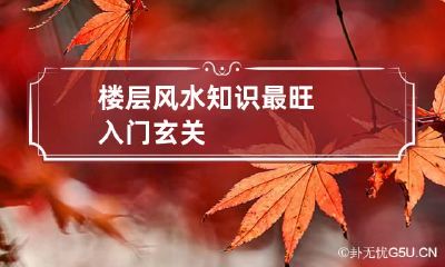 楼层风水知识 最旺入门玄关