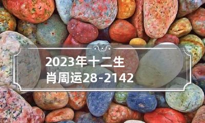 2023年十二生肖周运2.8-2.14 2023年十二生肖运势运程