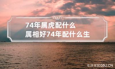 74年属虎配什么属相好 74年配什么生肖
