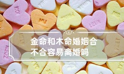 金命和木命婚姻合不合 容易离婚吗
