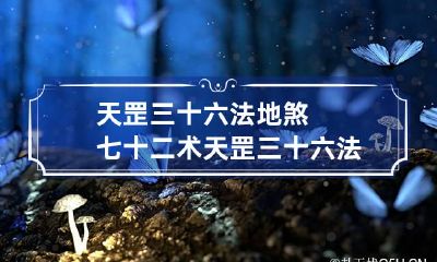天罡三十六法地煞七十二术 天罡三十六法地煞七十二术修炼方法
