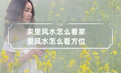家里风水怎么看 家里风水怎么看方位