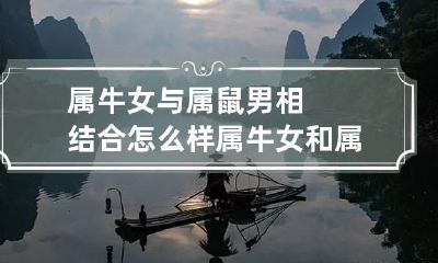 属牛女与属鼠男相结合怎么样 属牛女和属鼠男的人合不合