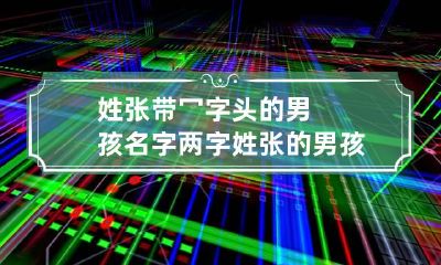 姓张带冖字头的男孩名字两字 姓张的男孩俩字