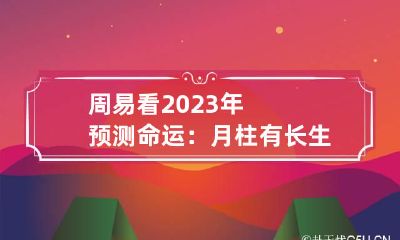 周易看2023年预测命运：月柱有长生是什么意思