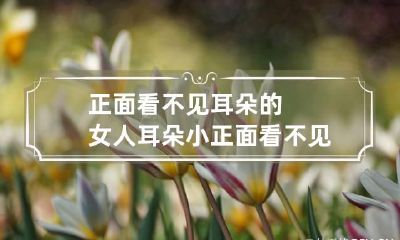 正面看不见耳朵的女人 耳朵小正面看不见耳朵的女人