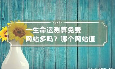 一生命运测算免费网站多吗？哪个网站值得选择？