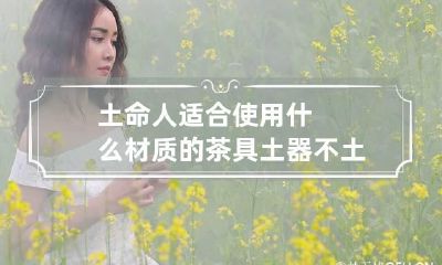 土命人适合使用什么材质的茶具 土器不土气茶具怎么样