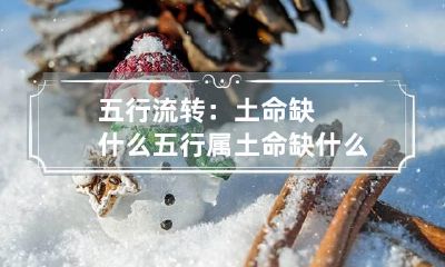 五行流转：土命缺什么 五行属土命缺什么
