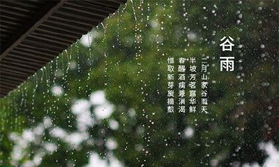 2022年谷雨是什么时候？是几月几日？