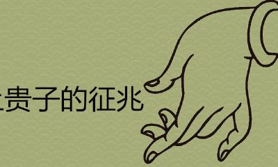 怀孕贵子的征兆有什么