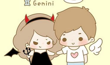 双子座的痴爱表情