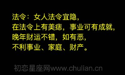 女性法令部位有痣图解