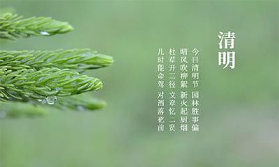 2022年清明节是在几月几日？清明节是习俗有哪些？