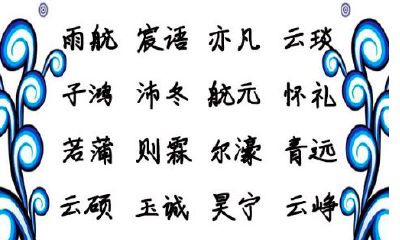 取名字寓意是什么（名字取名的寓意好吗）