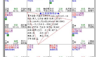 张柏芝紫微命盘解析（紫微斗数免费命理分析）