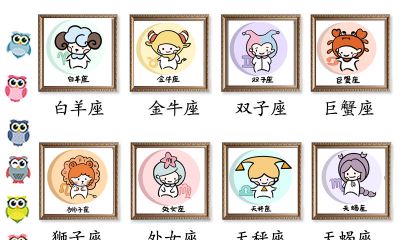 十二星座亲吻图（十二星座接吻的样子）