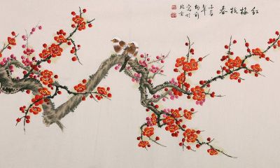 客厅挂梅花画风水好吗（客厅适合挂什么画风水好）