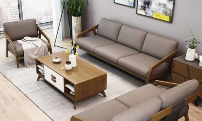 客厅沙发摆放风水图（沙发不靠墙风水化解）